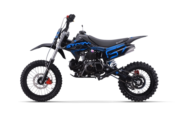 NITRO MOTORS 125cc Kinder Dirtbike Storm V3 BRX 14/12 4-Gang Manuell